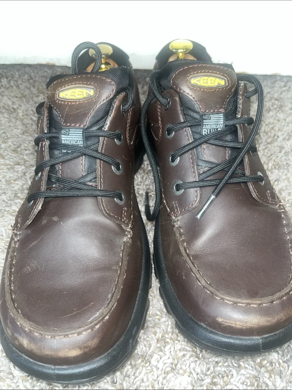 Keen Men’s Dark Brown Casual Anchor Park Waterproof Shoes